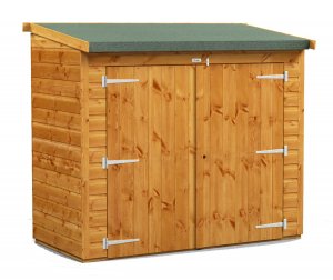 6x3 Power Pent Bike Utility Shed