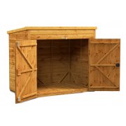 6x4 Power Pent Bike Utility Shed