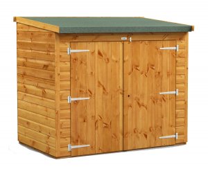 6x4 Power Pent Bike Utility Shed