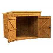 6x5 Power Pent Bike Utility Shed