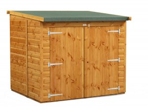 6x5 Power Pent Bike Utility Shed