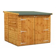 6x6 Power Pent Bike Utility Shed