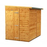 Power 7x5 Pent Garden Shed - No Window / Windowless