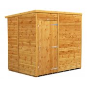 Power 7x5 Pent Garden Shed - No Window / Windowless