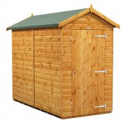 Power 8x4 Apex Garden Shed - Windowless