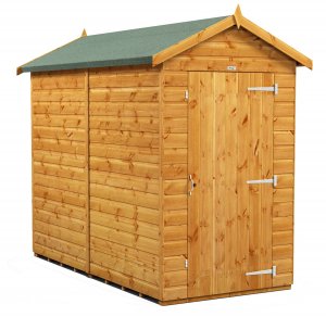 Power 8x4 Apex Garden Shed - Windowless