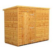 Power 8x4 Pent Garden Shed - Windowless / No Windows