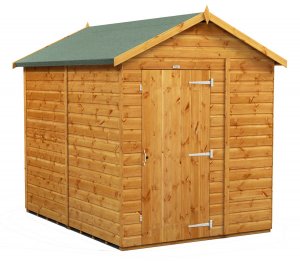 Power 8x6 Apex Garden Shed - Windowless