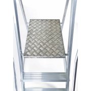 Lyte NBSWP2 Professional Aluminium Widestep Ladder 2 Tread EN131