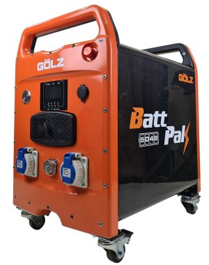 Golz BattPak5048 Heavy Duty Portable Power Station 4.8 kWh, 2 × 230V