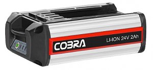 Cobra 24V2AHLI 24V 2Ah Battery for Cobra Cordless Garden Machinery