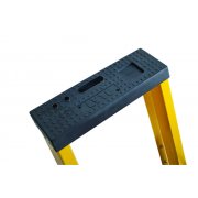 Lyte NGFBB4 Heavy Duty Professional Glassfibre Swingback Step 4 Tread Certified to EN131-2