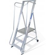 Lyte NBSWP2 Professional Aluminium Widestep Ladder 2 Tread EN131