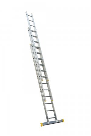 Lyte NELT335  Professional Trade 3 Section Extension Ladder 3×12 Rung