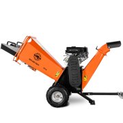 Outland Tools DC10 10cm Electric Start Petrol Wood Chipper 212cc