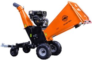 Outland Tools DC15 15cm Electric Start Petrol Wood Chipper 420cc