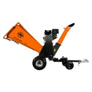 Outland Tools DC15 15cm Electric Start Petrol Wood Chipper 420cc