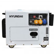 Hyundai DHY6000SE 5.3kW / 6.7kVA Silenced Standby Diesel Generator