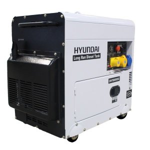 Hyundai DHY8000SELR 5.8kW Silenced Long Run Back Up Diesel Generator