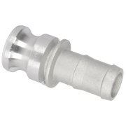 1 1/4" Male Aluminium Snaplock Type E Cam Lever Coupler with Hose Barb