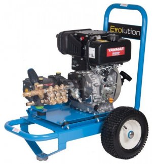 Evolution 2 E2T15150DYR Yanmar L70N Engined 150 Bar / 2175 Psi Diesel Pressure Washer