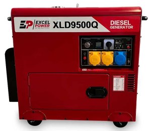 Excel Power XLD9500Q 6.5KW Low Emission Stage 5 Diesel Generator