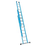 Lyte GFNELT325 Non-Conductive Glass Fibre 3x8 Tread Three Section Ladder 19.7 Ft