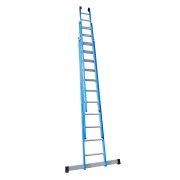 Lyte GFNELT330 Non-Conductive Glass Fibre 3x11 Tread Three Section Ladder 24 Ft