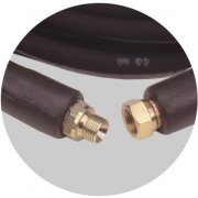 12.5m - 3/8" 250 Bar / 3625 Psi High Pressure Hose - 3/8" BSP Female to 3/8" BSP Male