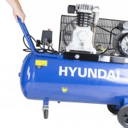 Hyundai HY3100P 14CFM, 3HP, 100 Litre Twin Cylinder Belt Drive Air Compressor