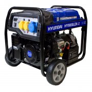 Hyundai HY9000LEK-2 - 7kW / 8.75kVA Electric Start Site Petrol Generator