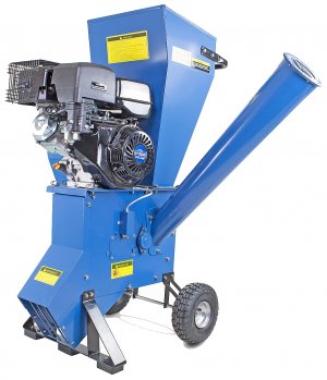 Hyundai HYCH1400 102mm 4" 420cc Petrol Engine Wood Chipper Shredder and Mulcher