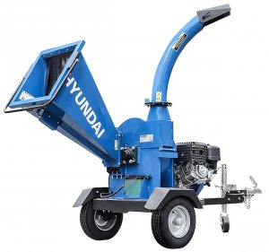 Hyundai HYCH15100TE 4.5" 420cc Petrol Wood Chipper with Electric Start