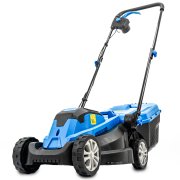 Hyundai HYM3313E - 33cm 1300W Electric Lawn Mower, 11m Power Cable, 3 Cutting Heights