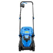 Hyundai HYM3313E - 33cm 1300W Electric Lawn Mower, 11m Power Cable, 3 Cutting Heights