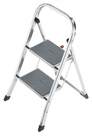 Hailo K60 Standardline Non-slip Folding Utility Steps - 2 Step