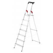 Hailo L60 Standardline 7 Step Aluminium Step Ladder with Utility Platform