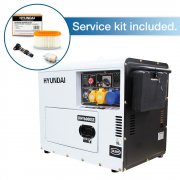 Hyundai DHY6000SE-LT600 5.2kW / 6kVA "Silent" Diesel Generator