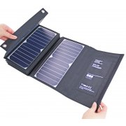 Hyundai H60 60W Portable & Foldable Solar Charger With USB & DC Connectivity