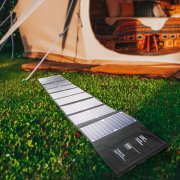 Hyundai H60 60W Portable & Foldable Solar Charger With USB & DC Connectivity