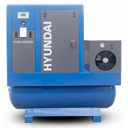 Hyundai HYSC150500DVSD - 15HP / 11kW 500L Screw Compressor with Air Dryer and Variable Speed Drive