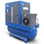 Hyundai HYSC150500D 15HP 11kW 500 Litre Screw Compressor with Air Dryer