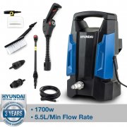 Hyundai HYW1700E 120 Bar / 1740 Psi Electric Pressure Washer - 5.5lpm