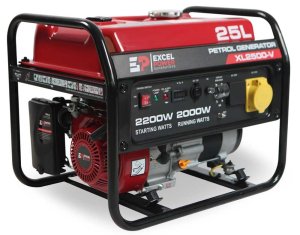 Excel Power XL2500V 2.2kW Open Framed Petrol Generator