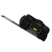 JCB 26" Wheeled Kit Bag, 90 Litre, Water-Resistant, Retractable Handle - 21-18VKB