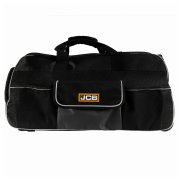 JCB 26" Wheeled Kit Bag, 90 Litre, Water-Resistant, Retractable Handle - 21-18VKB