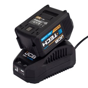 JCB 18V Cordless Range 5Ah Li-Ion Battery and 2.4A Charger - 21-50LIBTFC