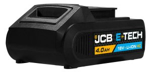 JCB 18V Cordless 4Ah E-Tech Li-Ion Battery - 21-40LI-C