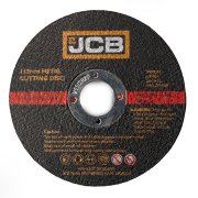 JCB Metal Cutting Discs 115mm / 4.5'' x 22.23mm, 10 Pack