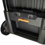 JCB Full Site System, 3-Piece Modular Tool Storage System with Cart